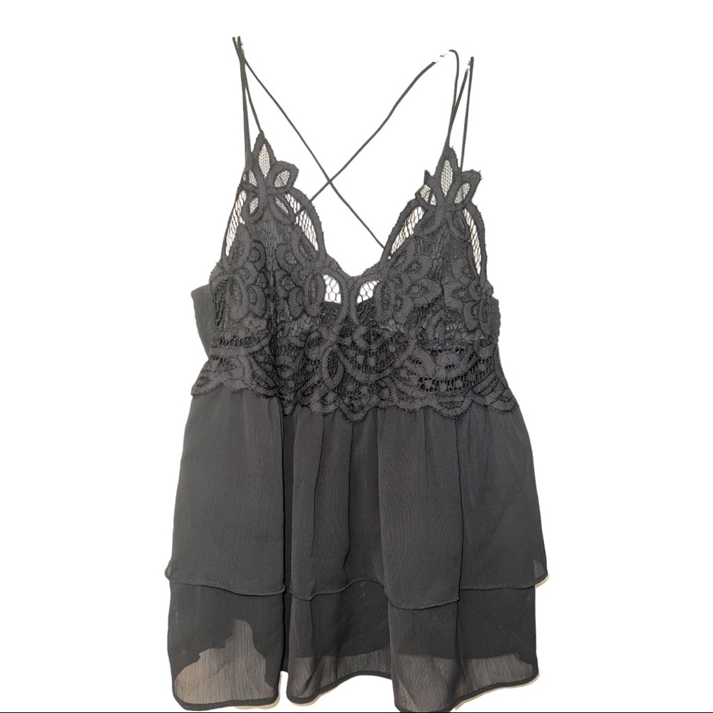SHEIN black blouse
